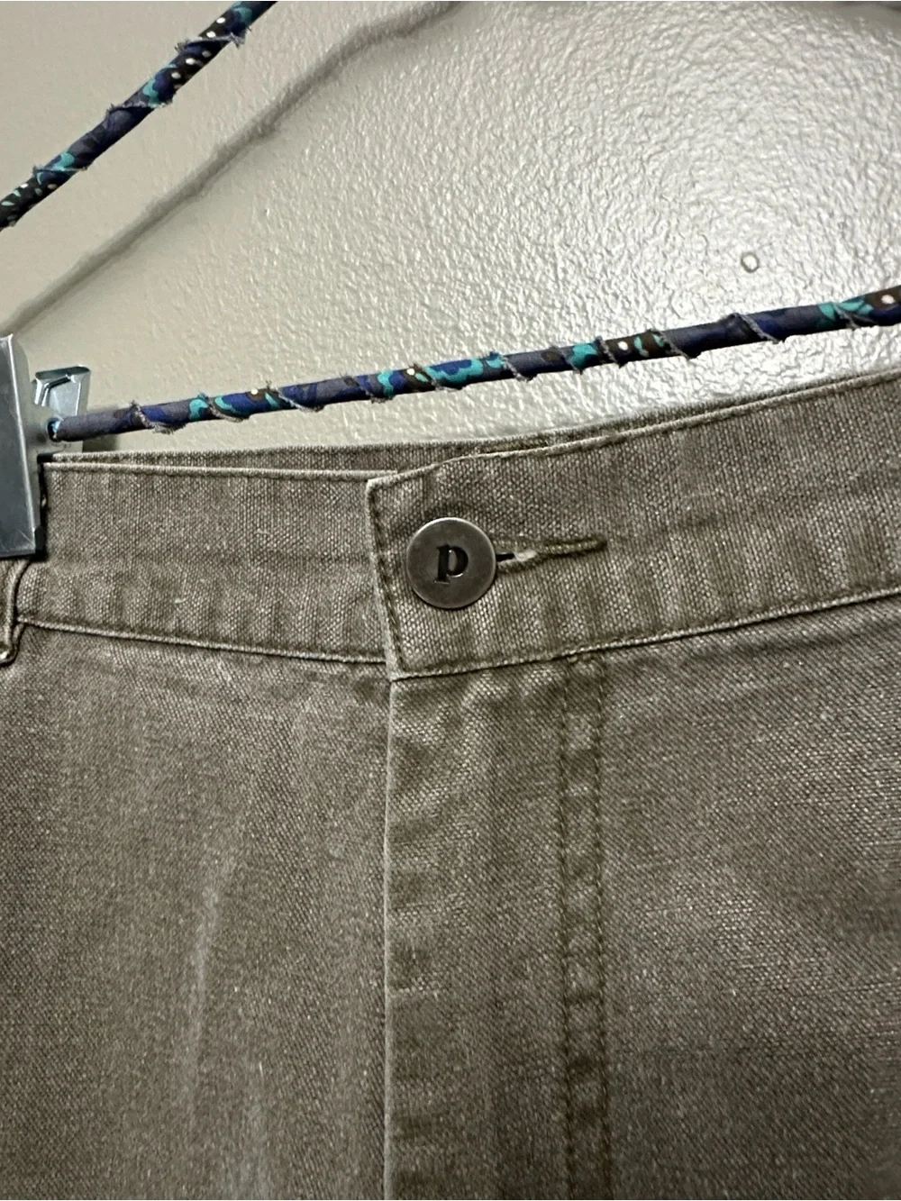 Mens vintage Patagonia Stand Up canvas shorts Sz 36